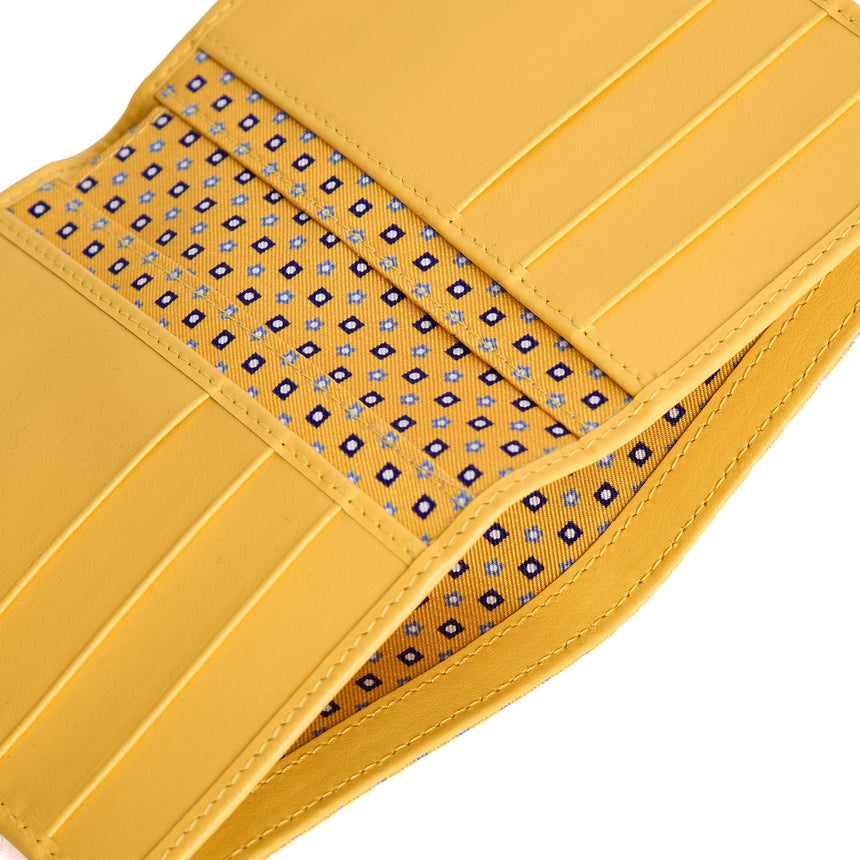 PORTAFOGLIO VERTICALE GIALLO