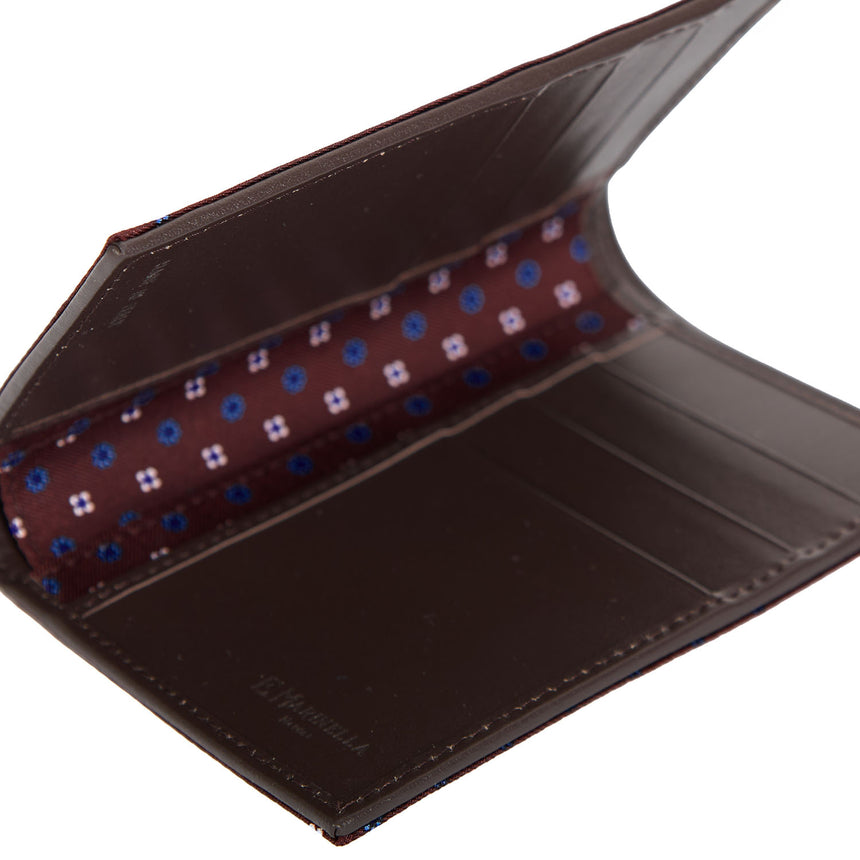 DARK BROWN VERTICAL WALLET