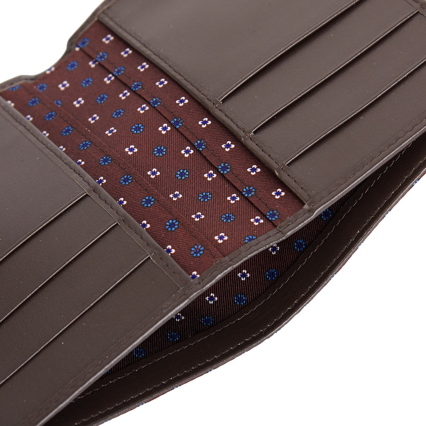 DARK BROWN VERTICAL WALLET