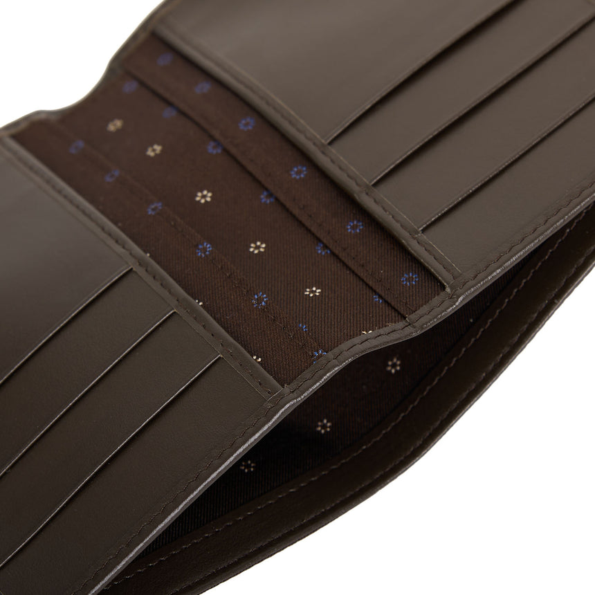 DARK BROWN VERTICAL WALLET