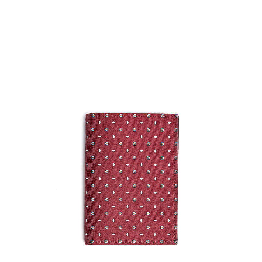 PORTAFOGLIO VERTICALE BORDEAUX