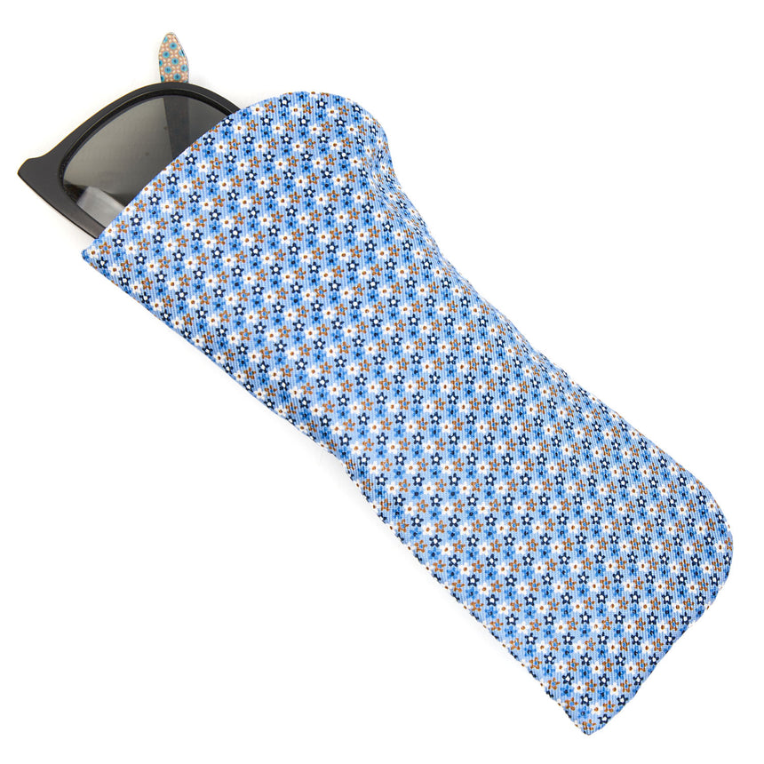 LIGHT BLUE GLASSES CASE