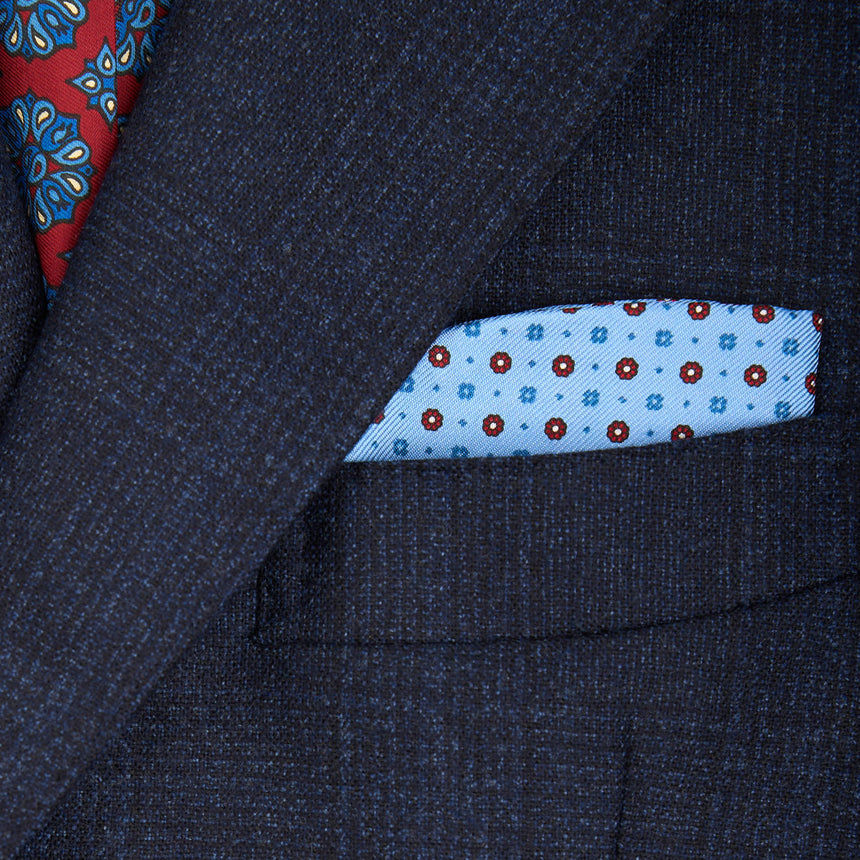 LIGHT BLUE GLASSES CASE