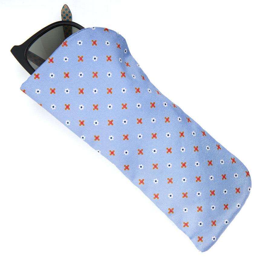 LIGHT BLUE GLASSES CASE