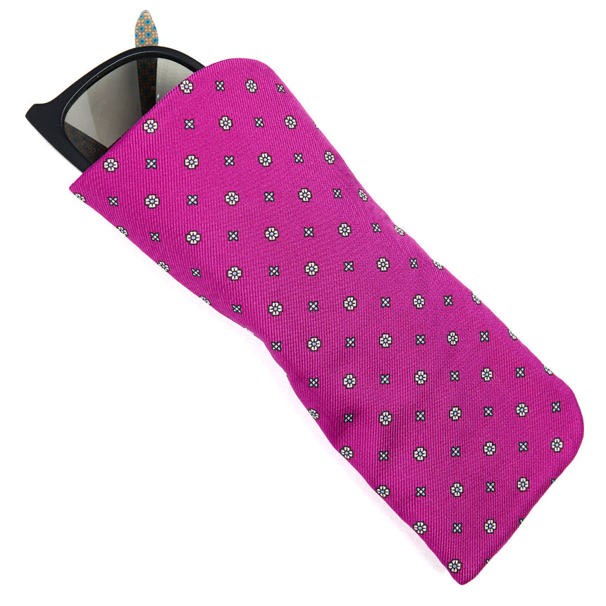 FUCSIA GLASSES CASE