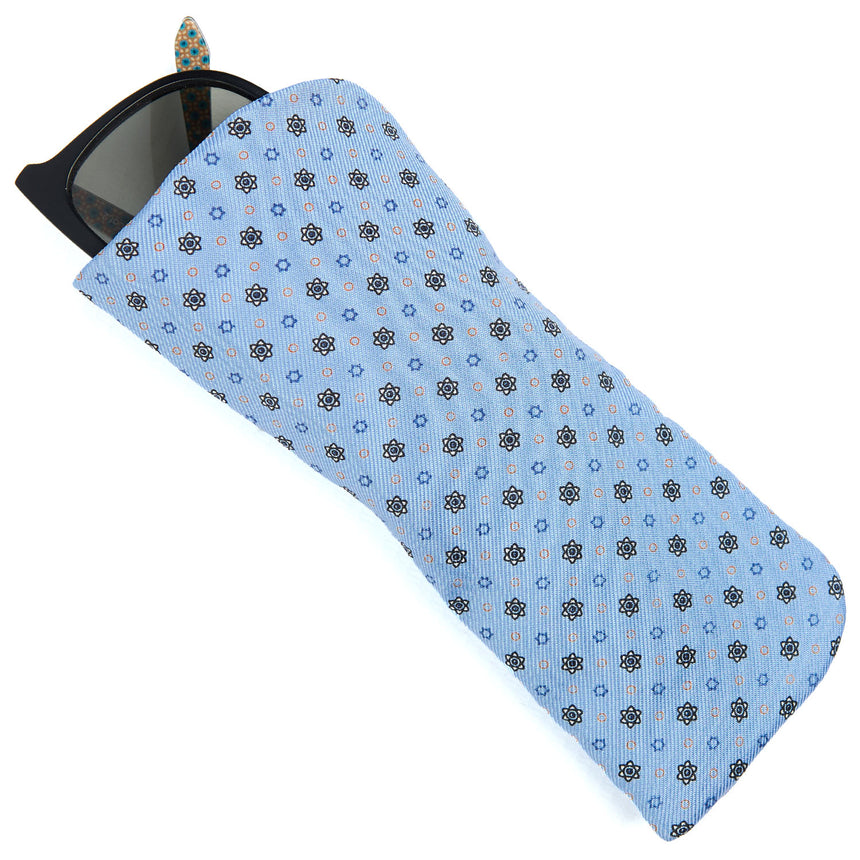 PORTAOCCHIALI AZZURRO