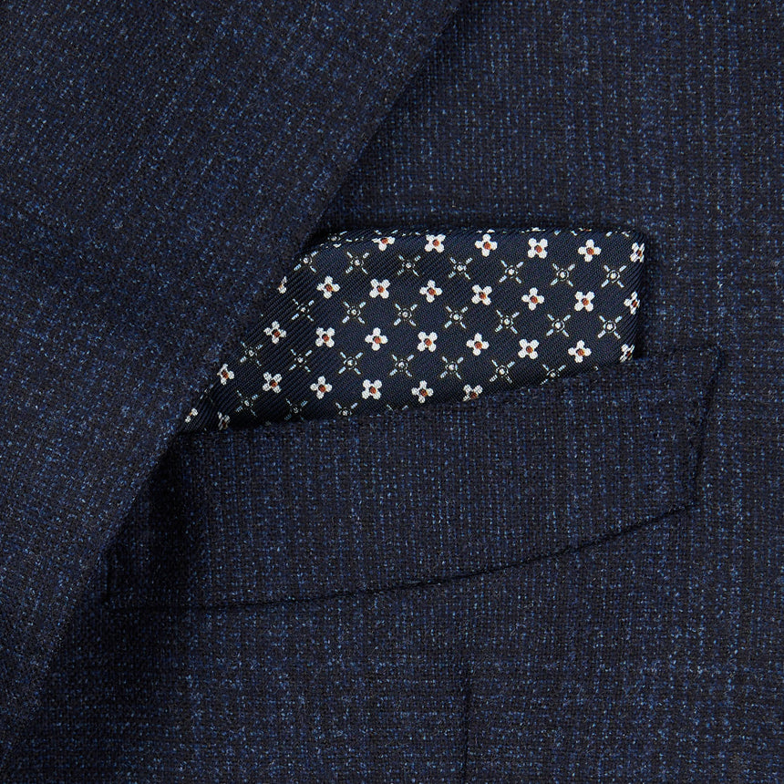 DARK BLUE GLASSES CASE