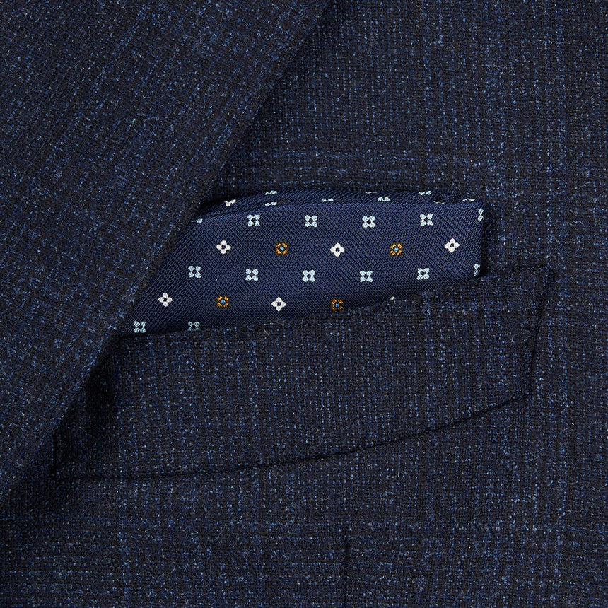 DARK BLUE GLASSES CASE