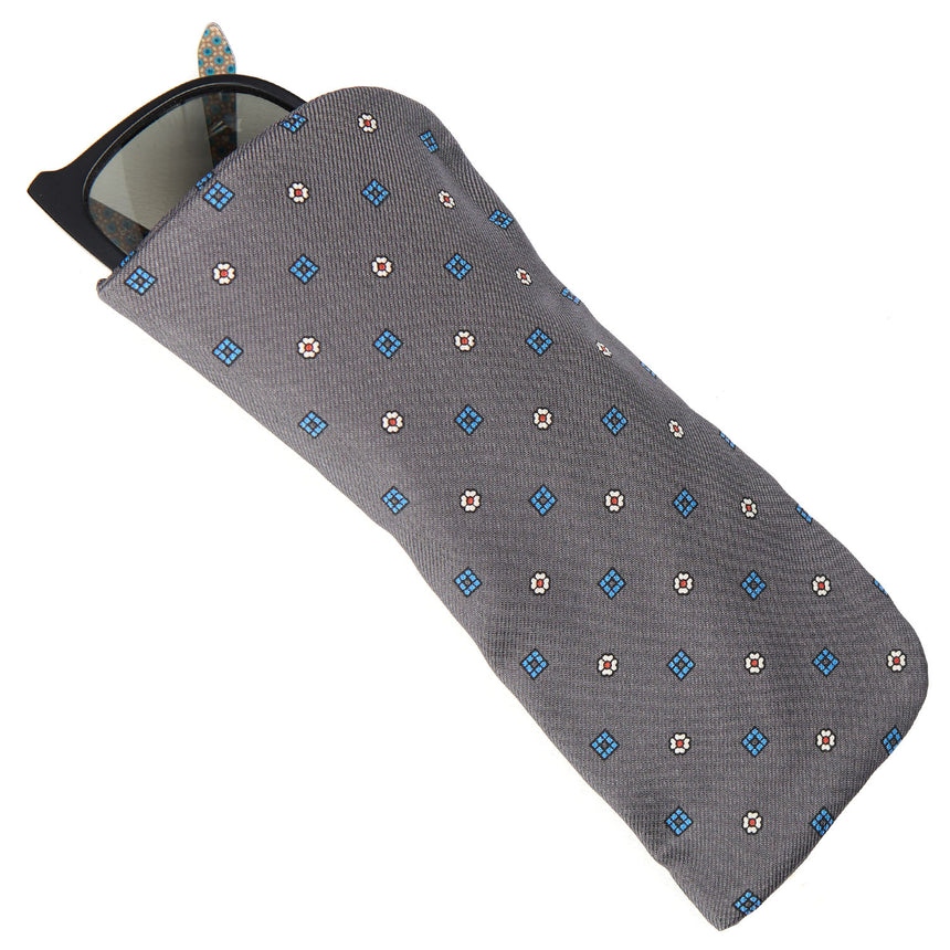 DARK GREY GLASSES CASE