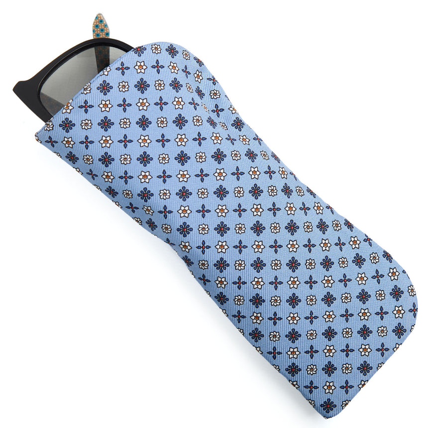 PORTAOCCHIALI AZZURRO