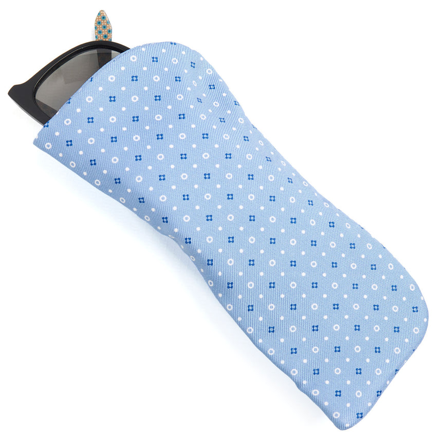PORTAOCCHIALI AZZURRO