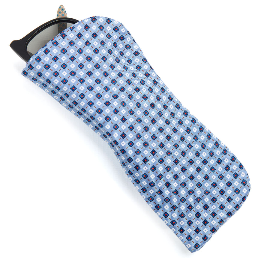 PORTAOCCHIALI AZZURRO