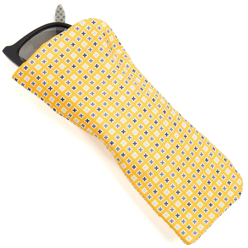 YELLOW GLASSES CASE
