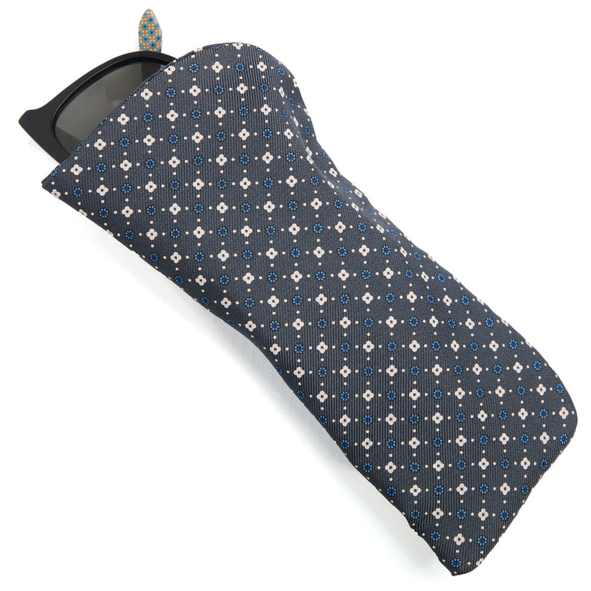 DARK GREY GLASSES CASE
