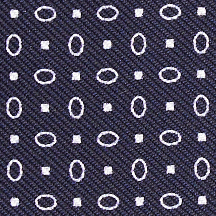 PORTACARTE DI CREDITO SETA E PELLE BLU SCURO