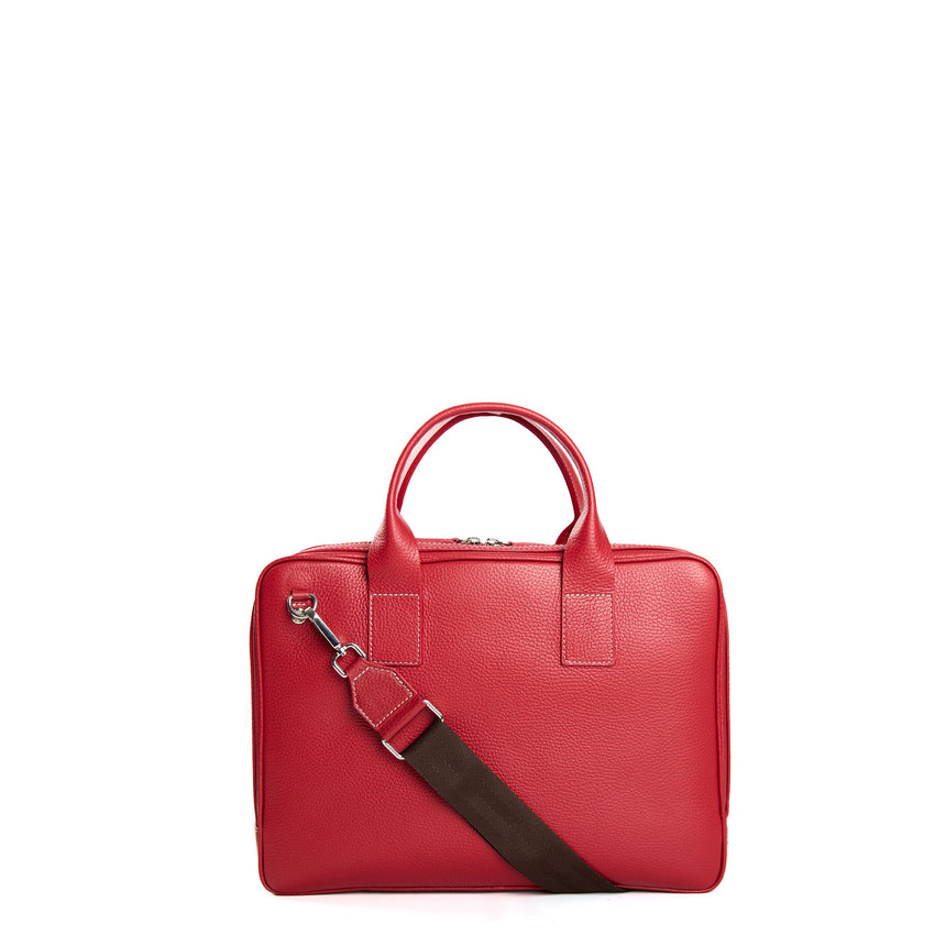 BURGUNDY BRIEFCASE