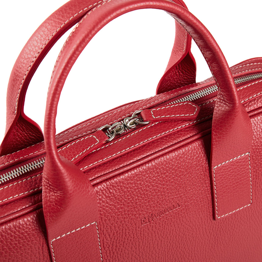 BURGUNDY BRIEFCASE