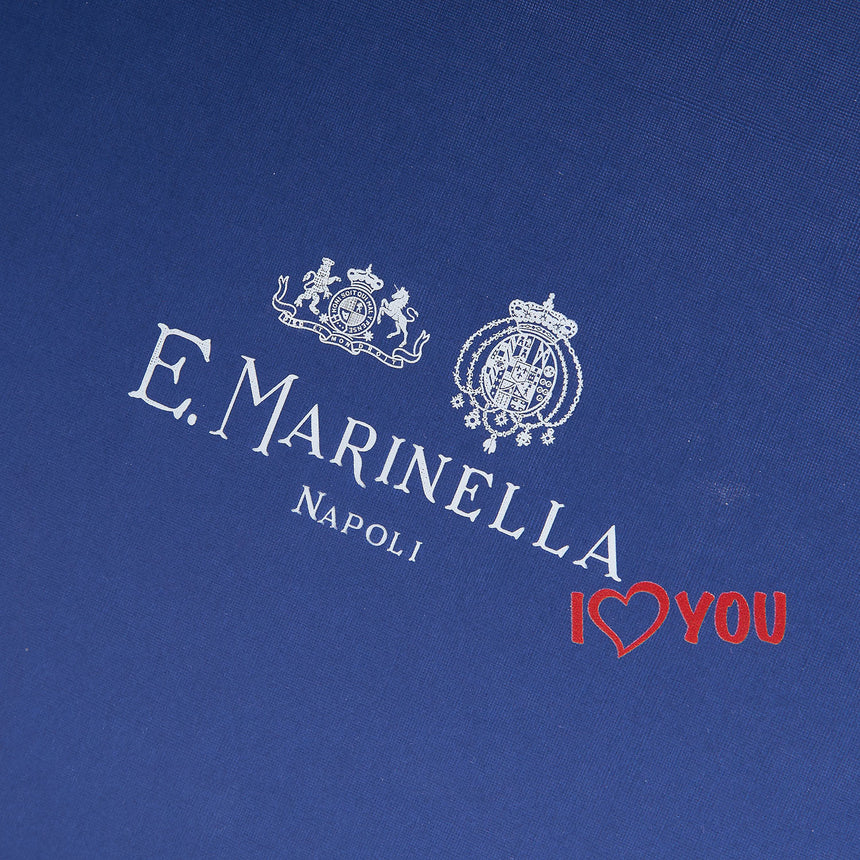 FOULARD ROMBO IN SETA AZZURRO