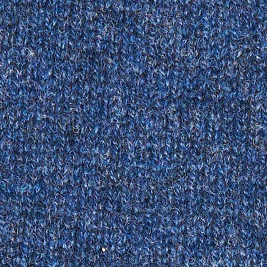 BLUE AND LIGHT BLUE TWO-TONE SOLID CASHMERE NECK WARMER