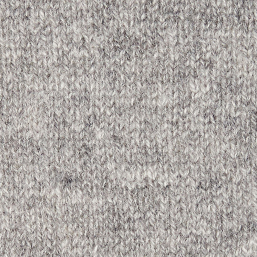 SCALDACOLLO BICOLORE GRIGIO E BIANCO IN CASHMERE
