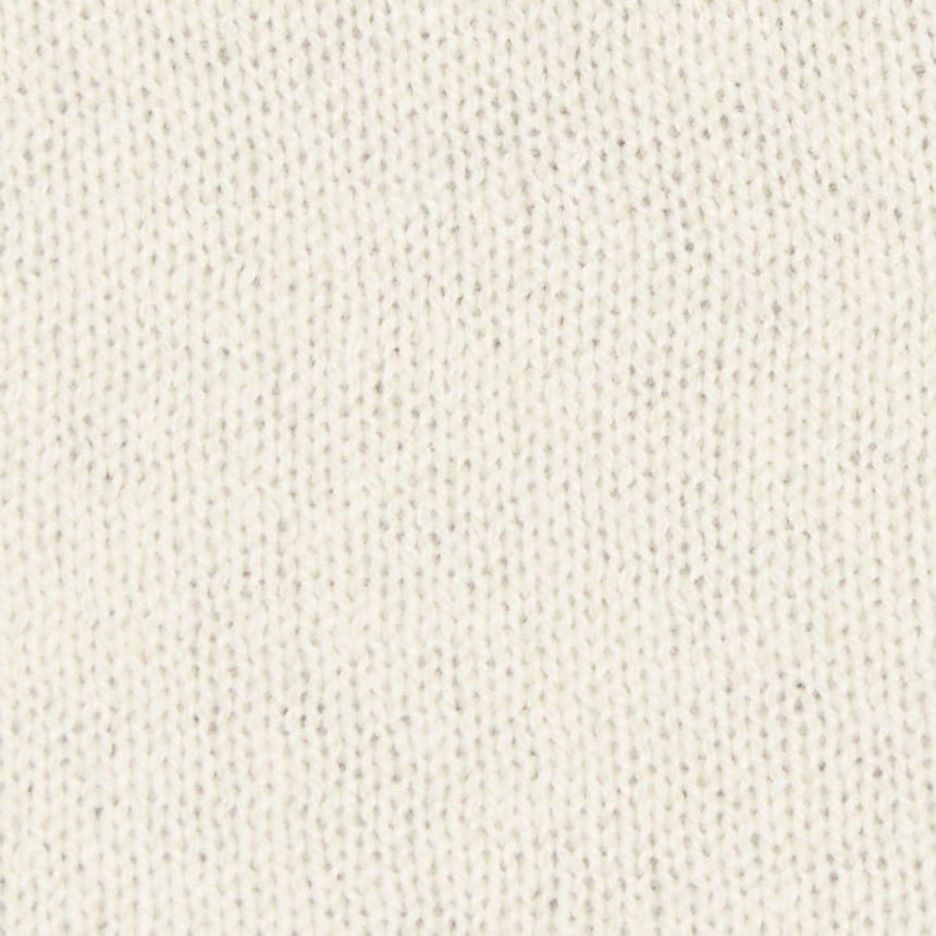 SCALDACOLLO BICOLORE GRIGIO E BIANCO IN CASHMERE