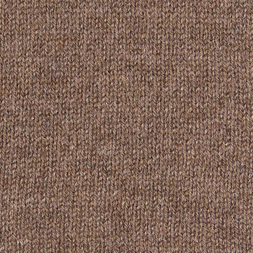 SCALDACOLLO BICOLORE AZZURRO E MARRONE IN CASHMERE