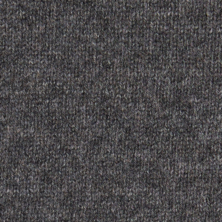 SCALDACOLLO BICOLORE NERO E GRIGIO IN CASHMERE