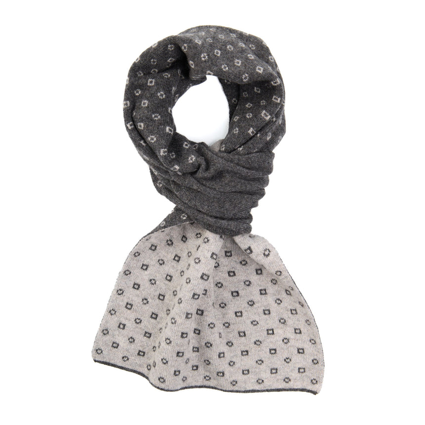 SCALDACOLLO GRIGIO SCURO MICROFANTASIA