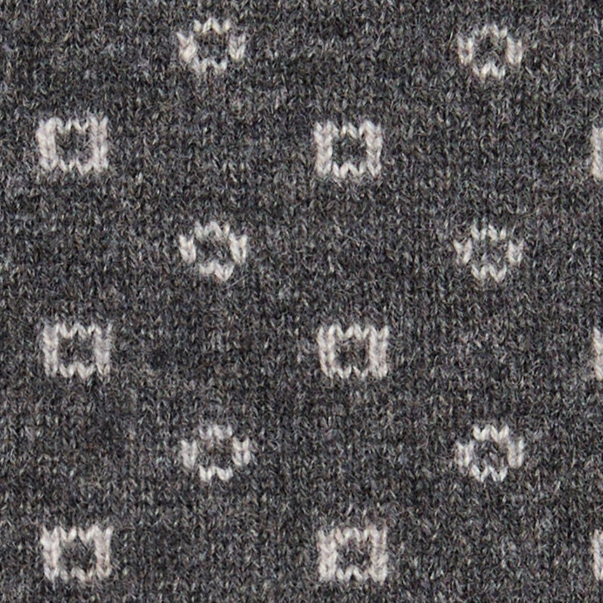 SCALDACOLLO GRIGIO SCURO MICROFANTASIA