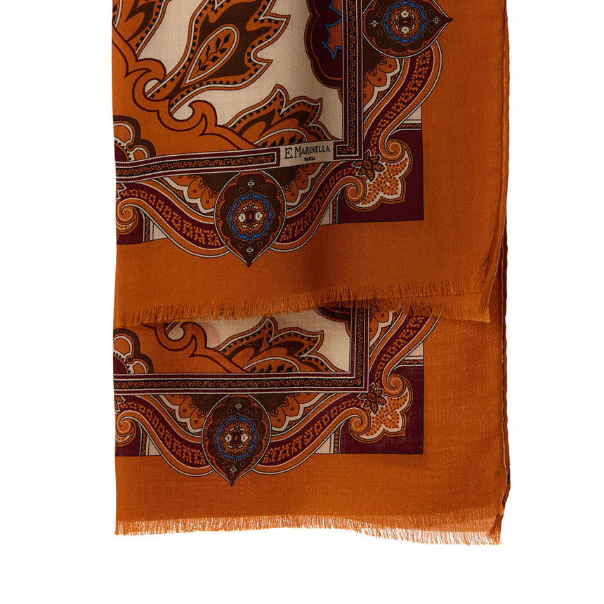 SCIARPA ARANCIONE IN LANA