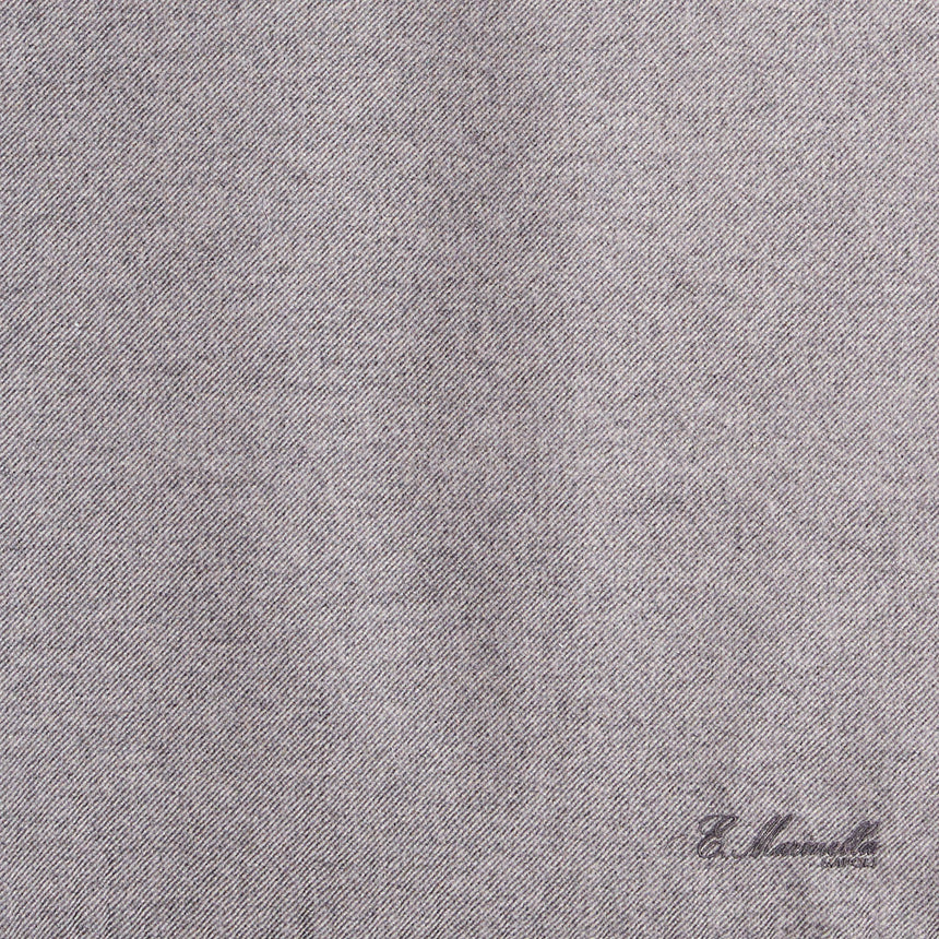 SCIARPA GRIGIO CHIARO IN SETA E CASHMERE