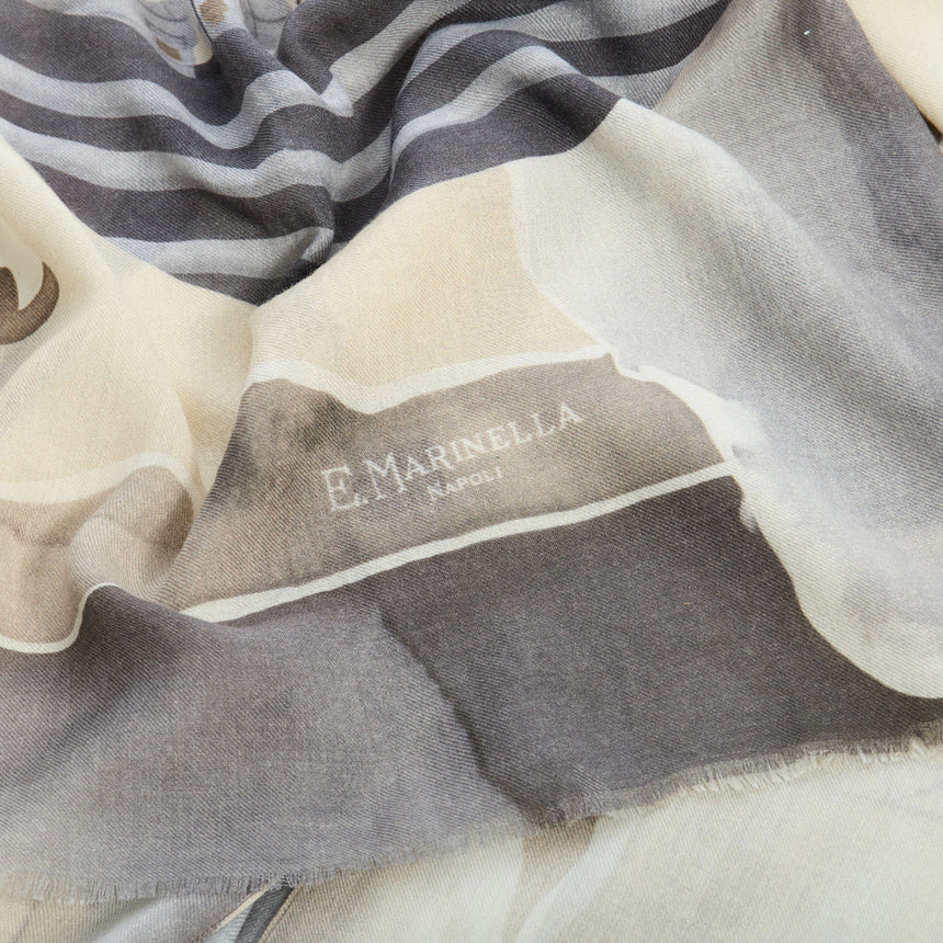 BEIGE CASHMERE STOLE