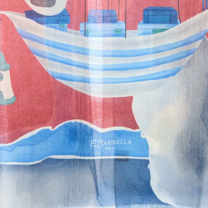 STOLA ROSSA IN CASHMERE