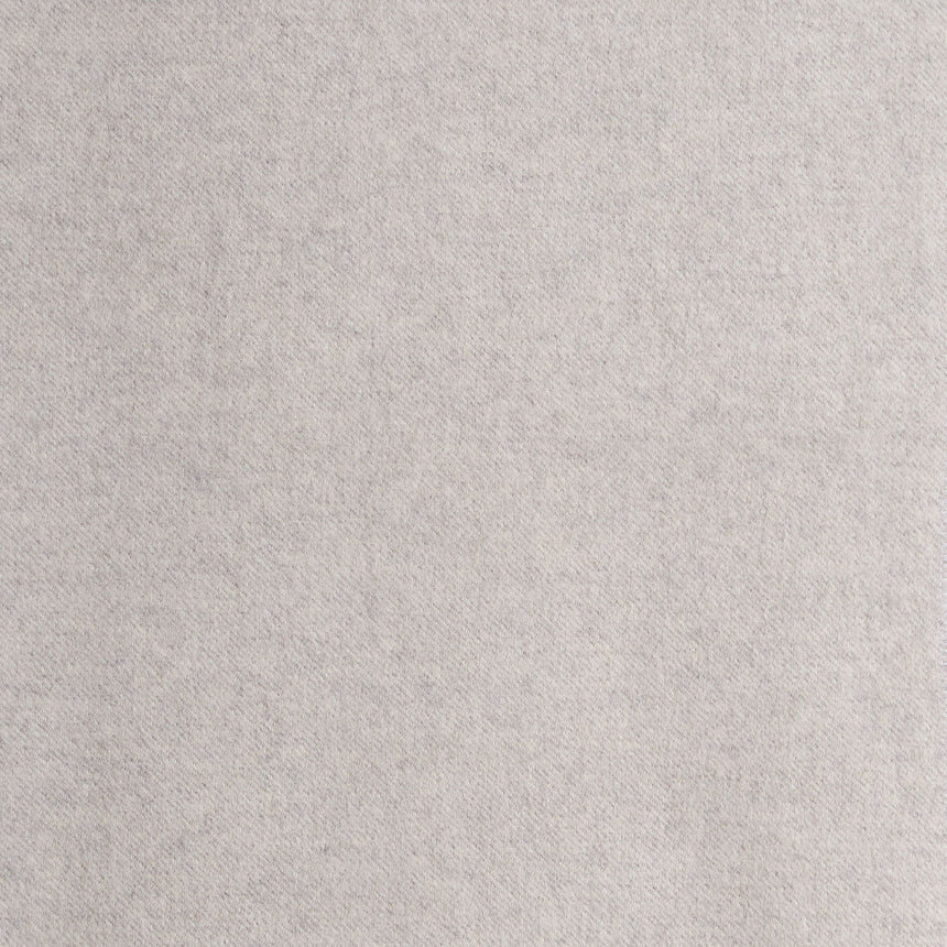 LIGHT GREY AND WHITE DOUBLE-FACE SCARF