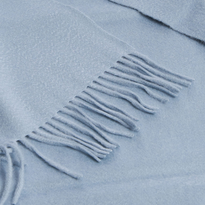 SCIARPA AZZURRA IN CASHEMERE