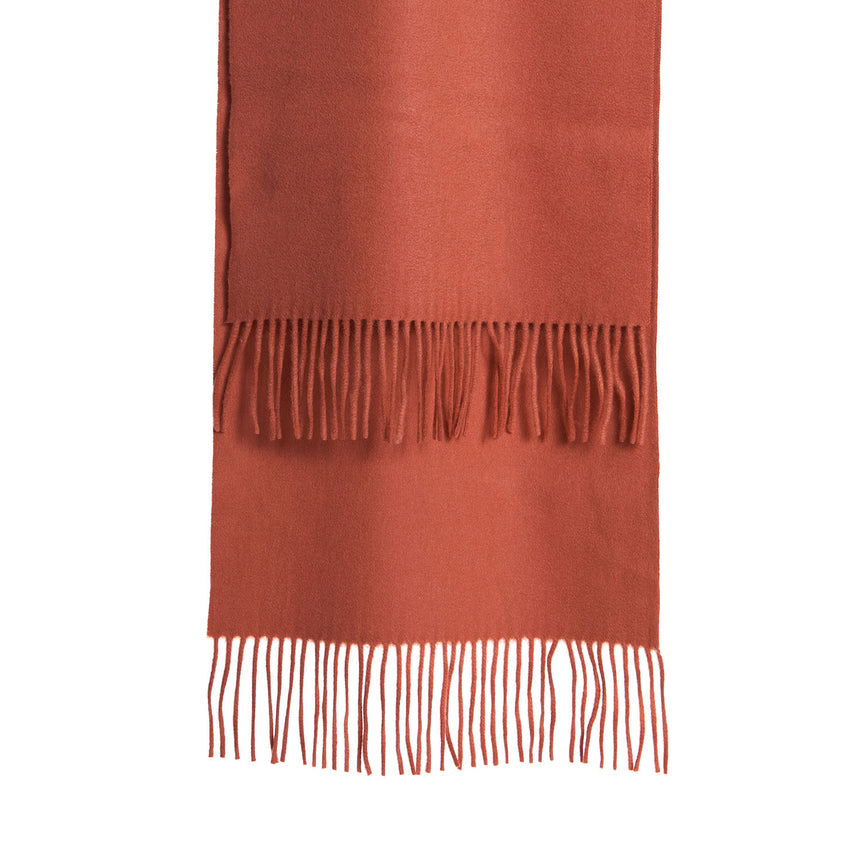 ORANGE CASHMERE SCARF