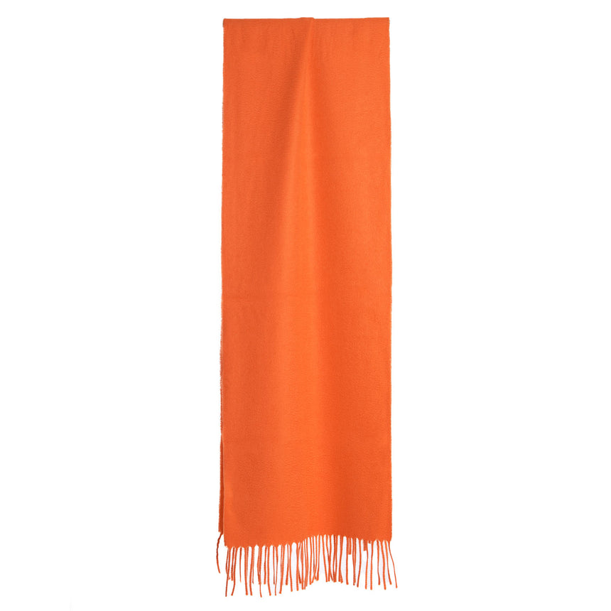 ORANGE CASHMERE SCARF