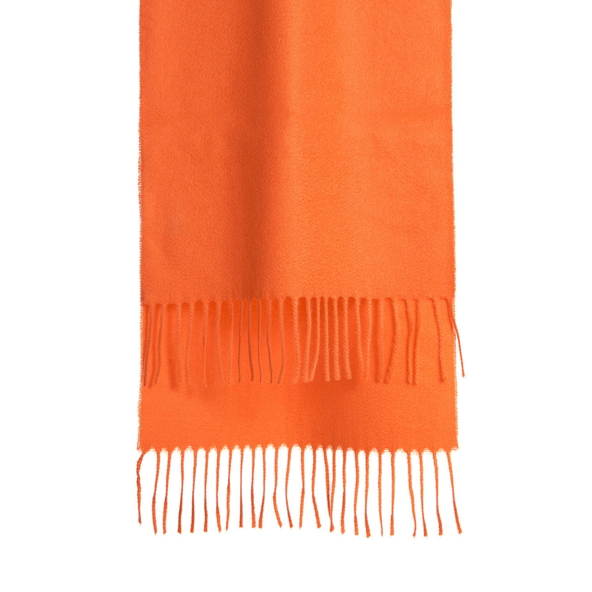 ORANGE CASHMERE SCARF