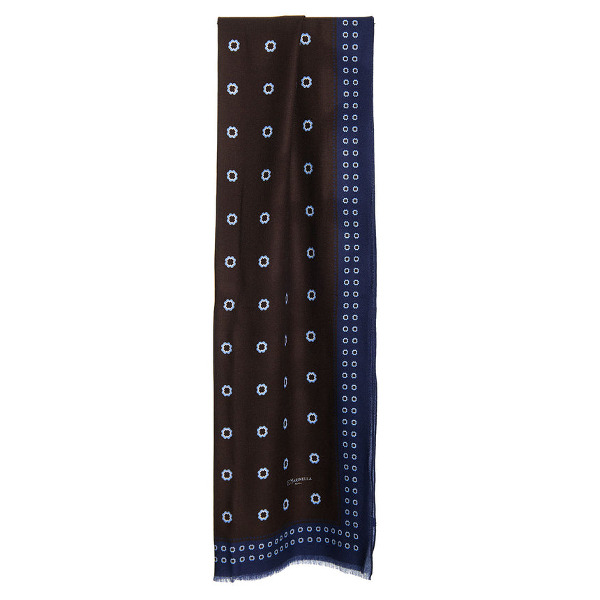 DARK BROWN WOOL STOLE