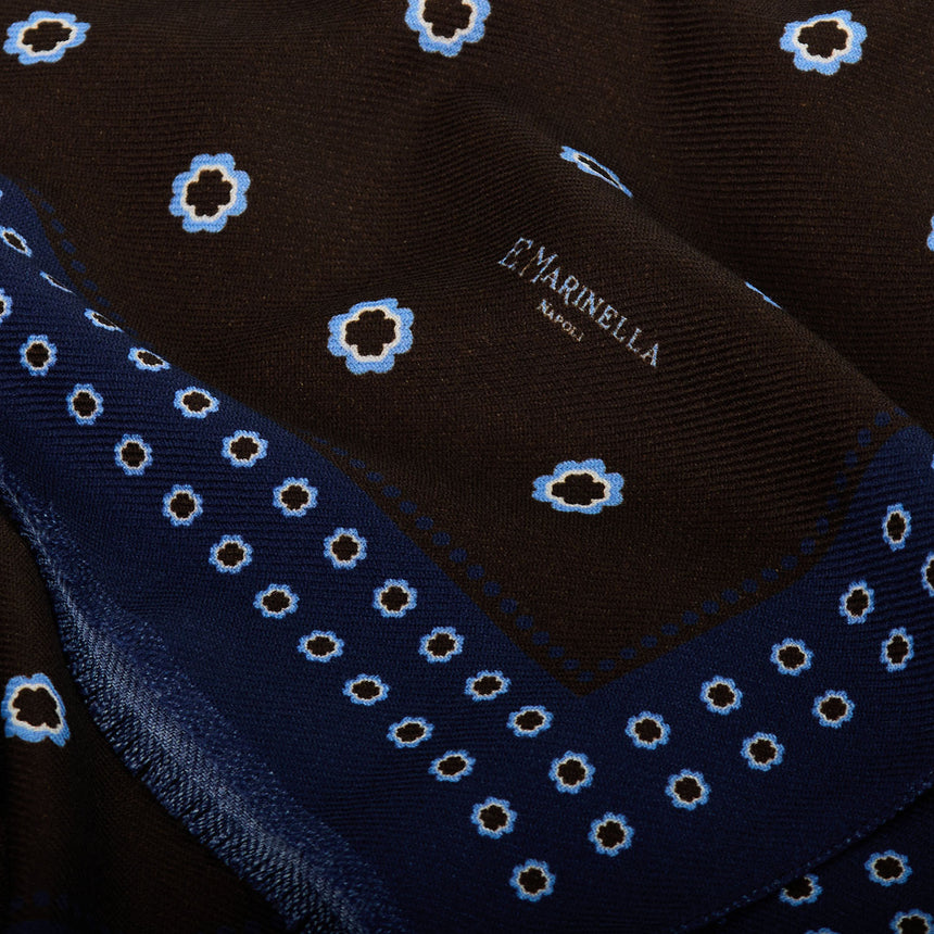 DARK BROWN WOOL STOLE