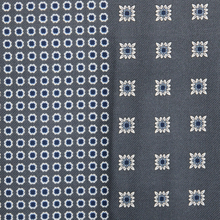 DARK GREY WOOL STOLE