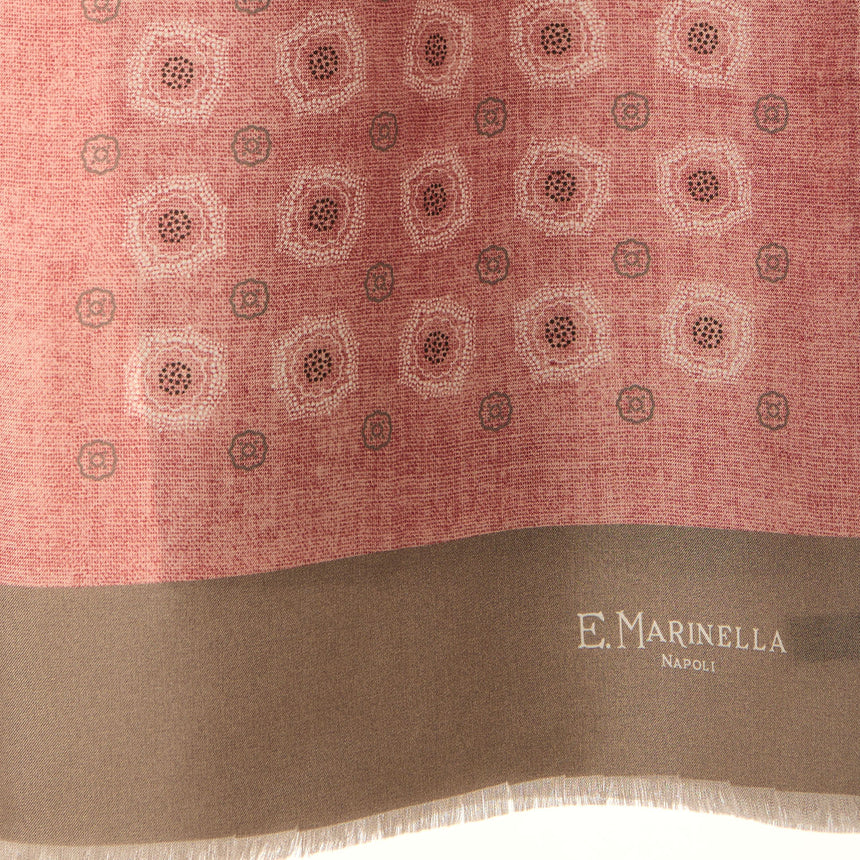 PINK DOUBLE SILK SCARF