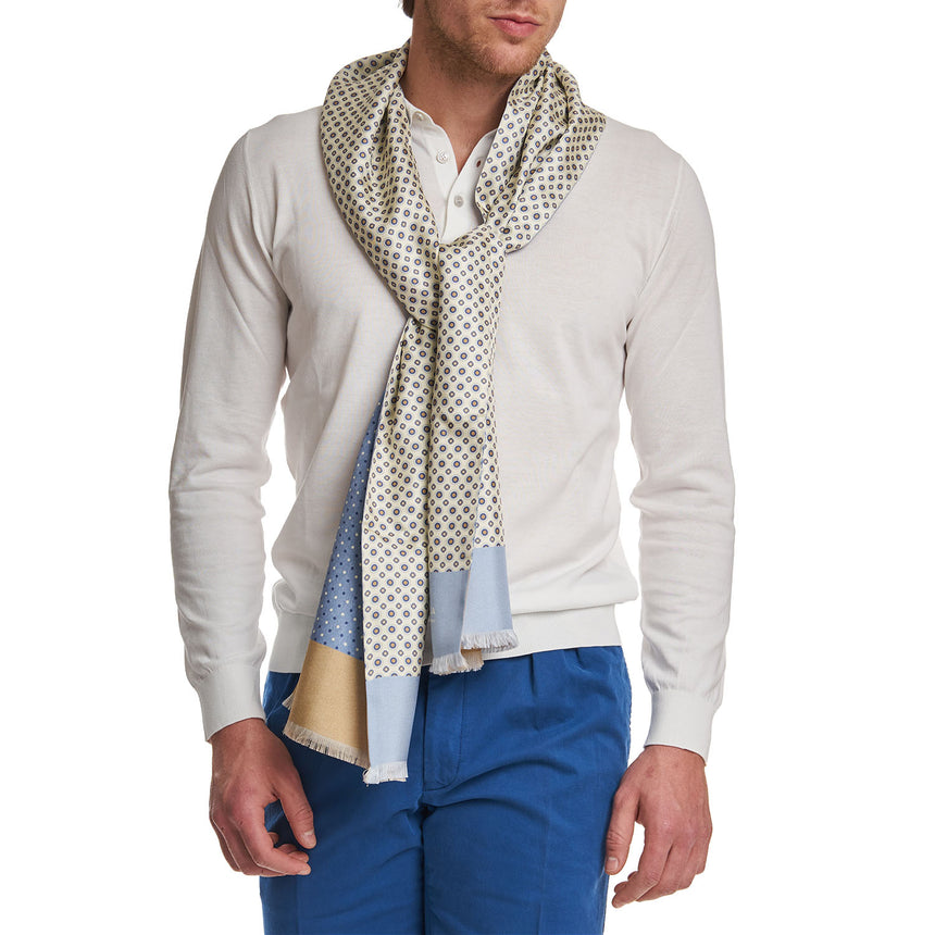 SCIARPA TUBOLARE BIANCA