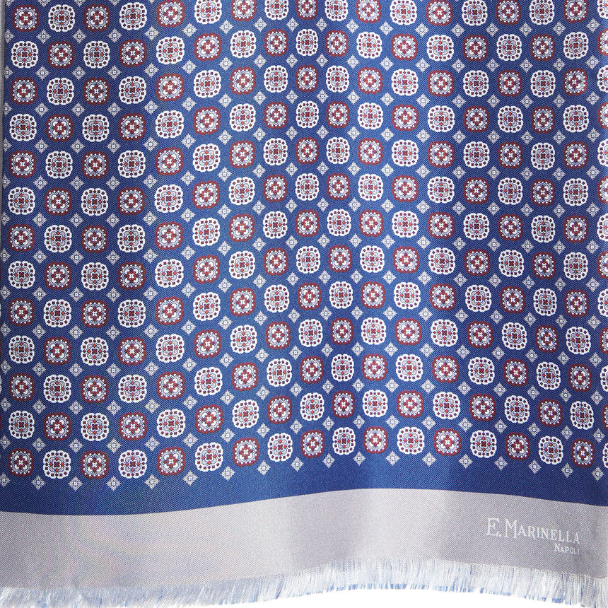 SCIARPA TUBOLARE E GRIGIA BLU