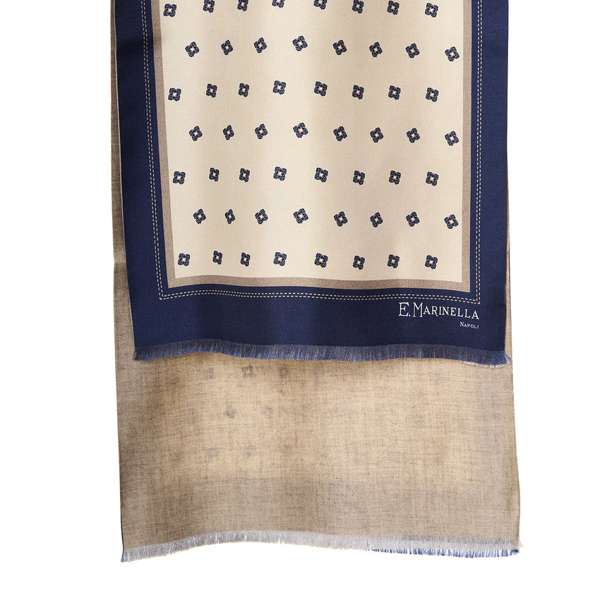 BIEGE DOUBLE SILK SCARF