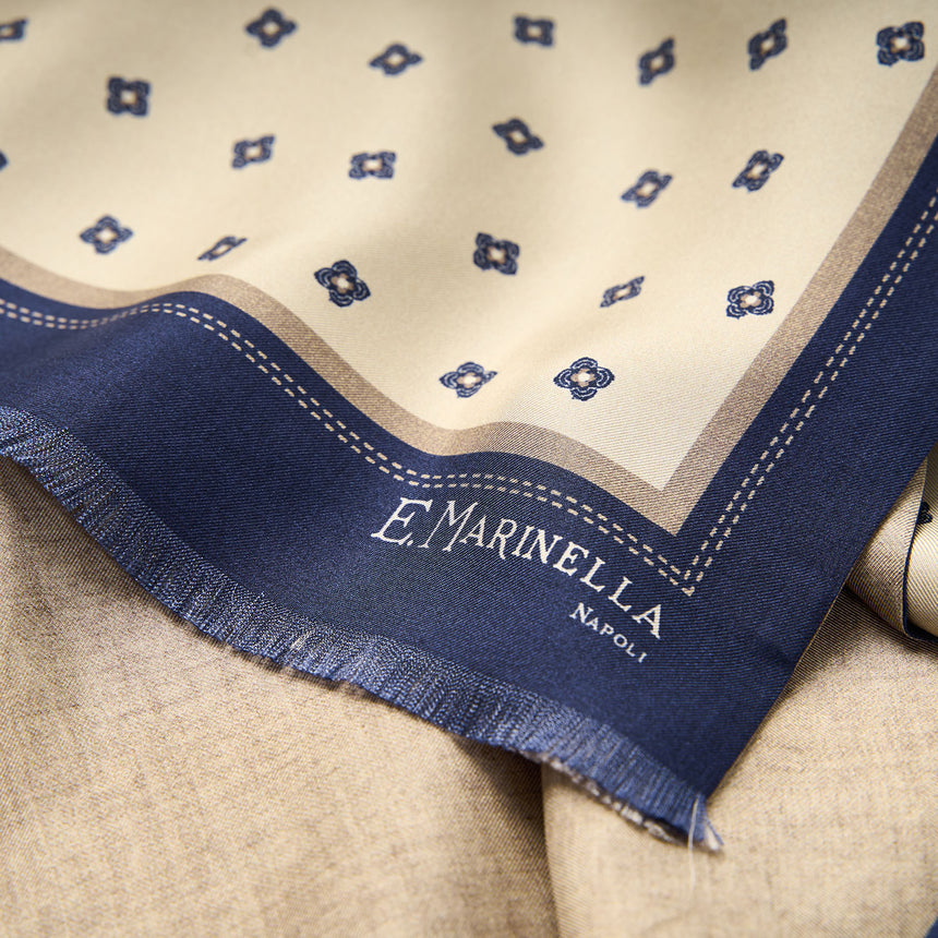 BIEGE DOUBLE SILK SCARF