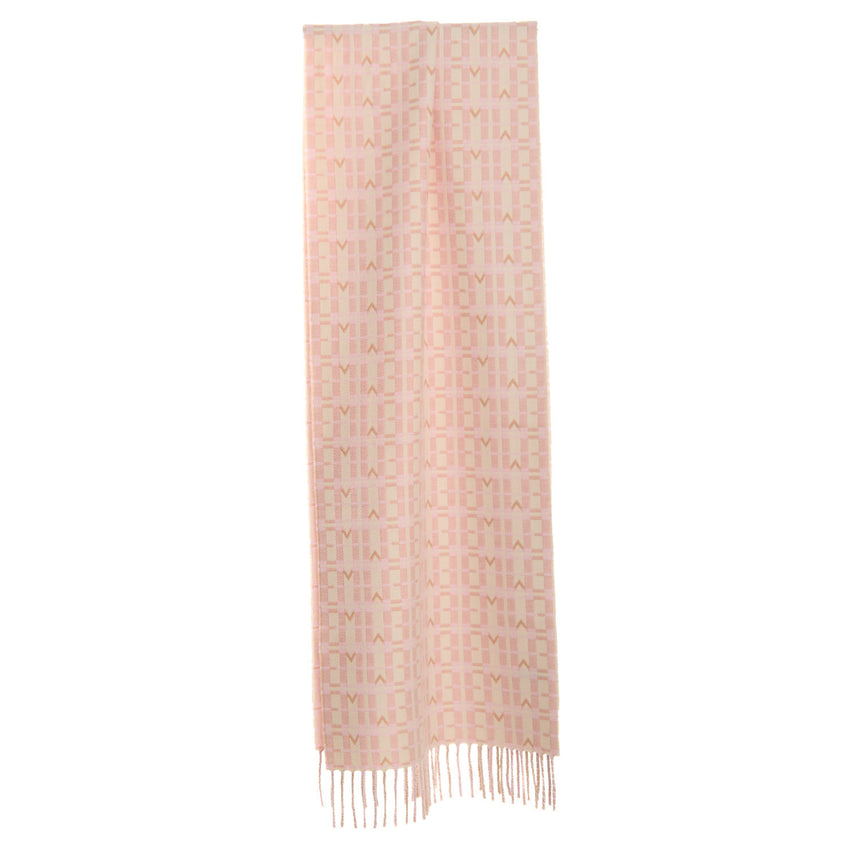 PINK EM LOGO SCARF