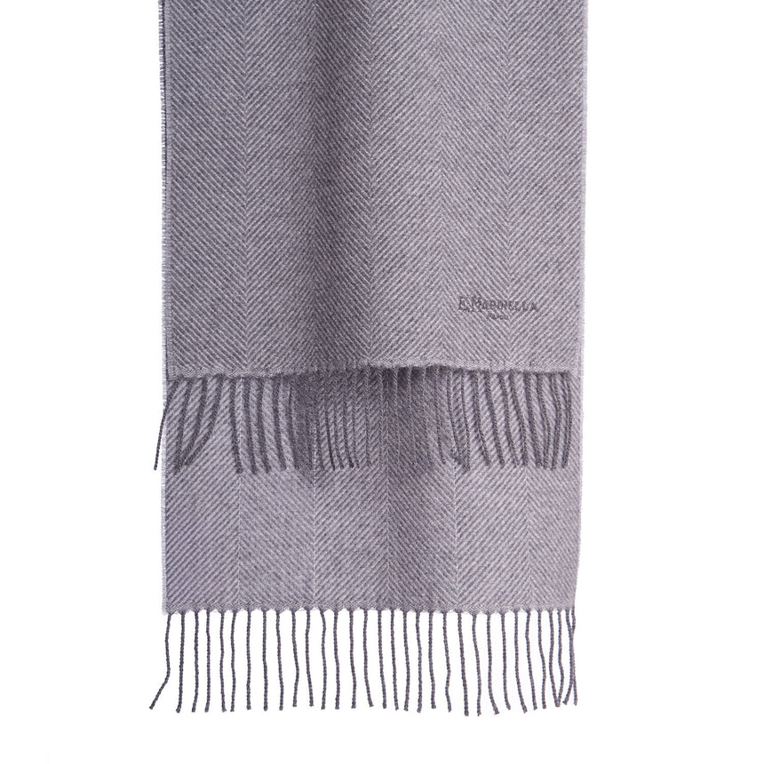 SCIARPA COLOR GRIGIO CHIARO