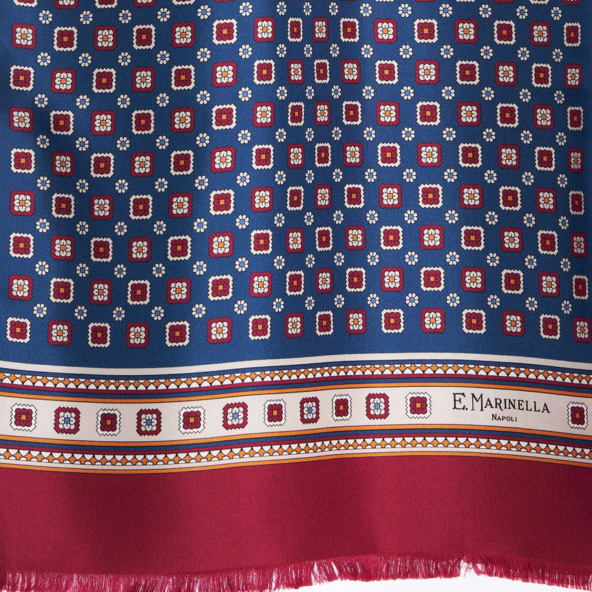 BLUETTE DOUBLE SILK SCARF