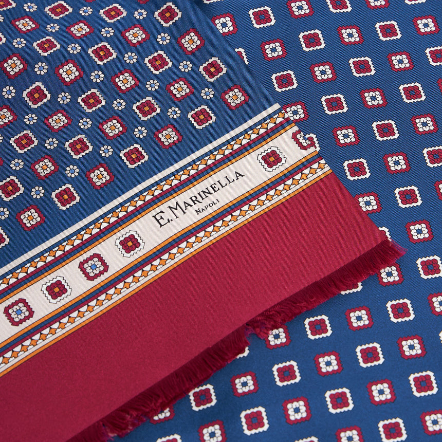 BLUETTE DOUBLE SILK SCARF